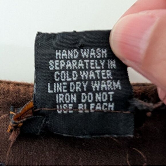 Rising International Embroidered Floral Dress Womens Size Small Brown Artsy Boho - Picture 5 of 9